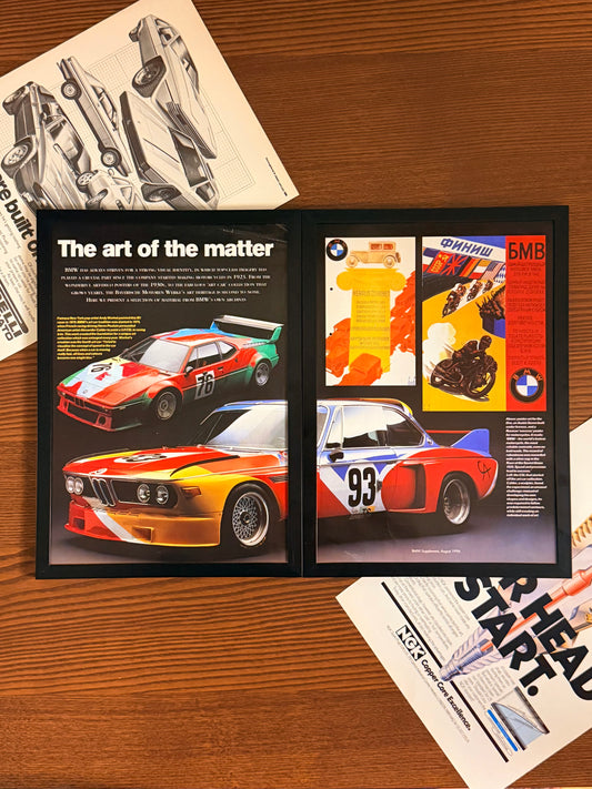 Original BMW 3.0L CSL Advert - 1996