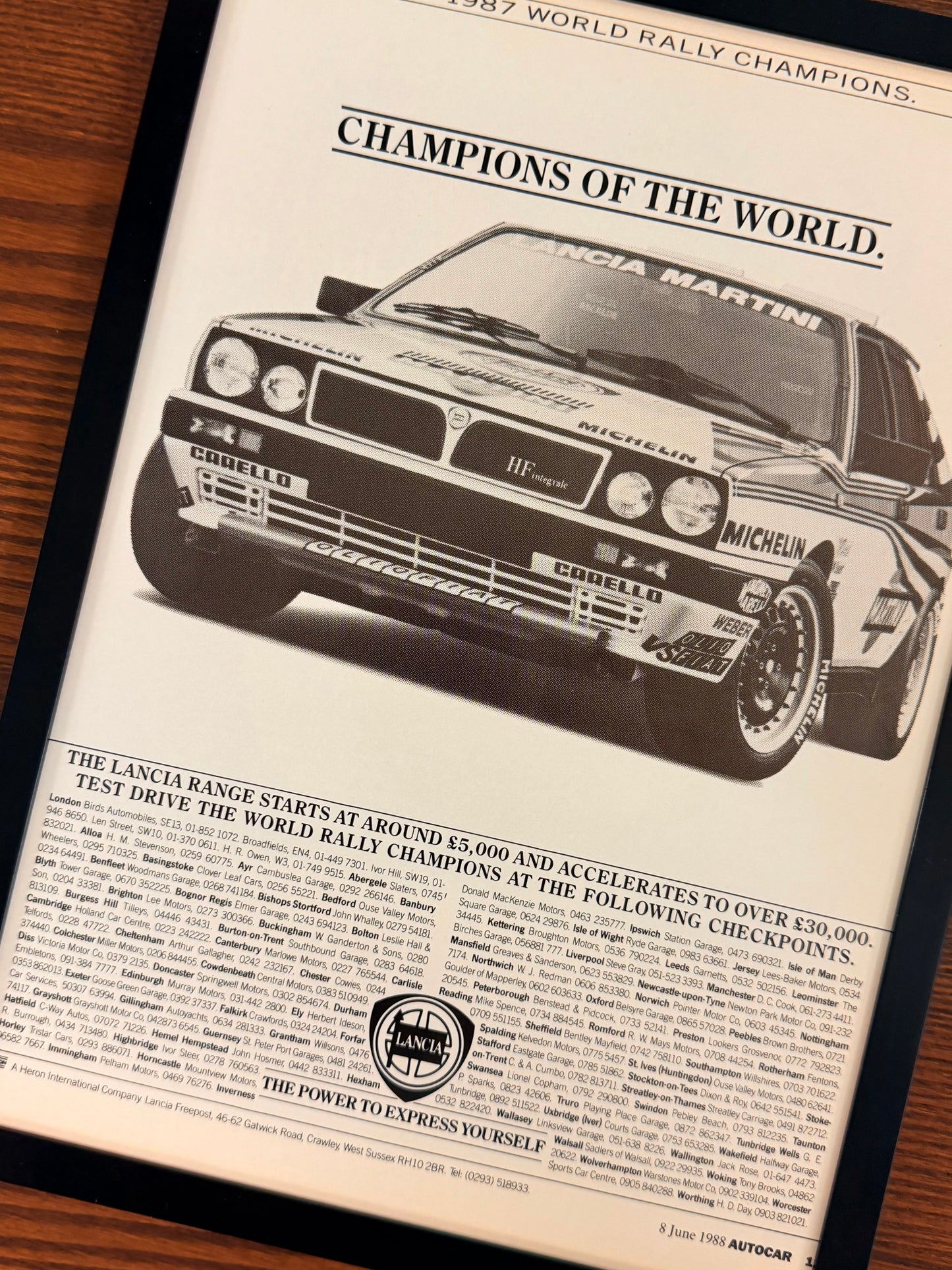 Original Lancia Delta Advert - 1980s