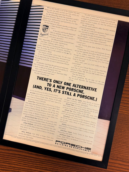 Original Porsche 944 Advert - 1980s