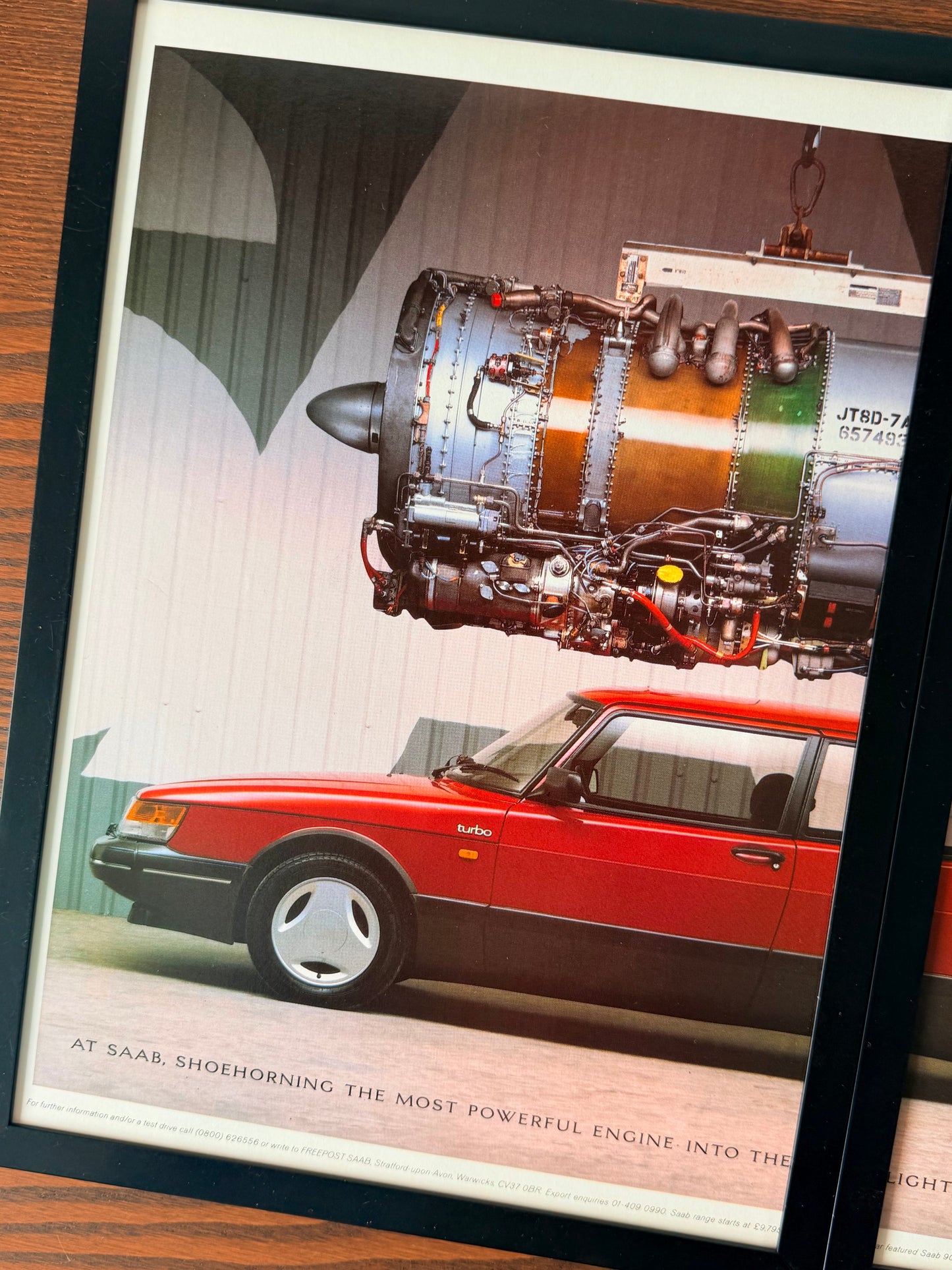 Original Saab 900 Advertisement - 1980s
