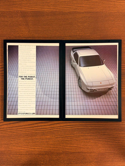 Original Porsche 944s Advert - 1980s