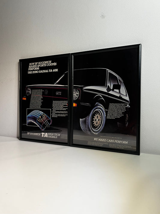 Original Volkswagen Golf GTI Advert - 1980s