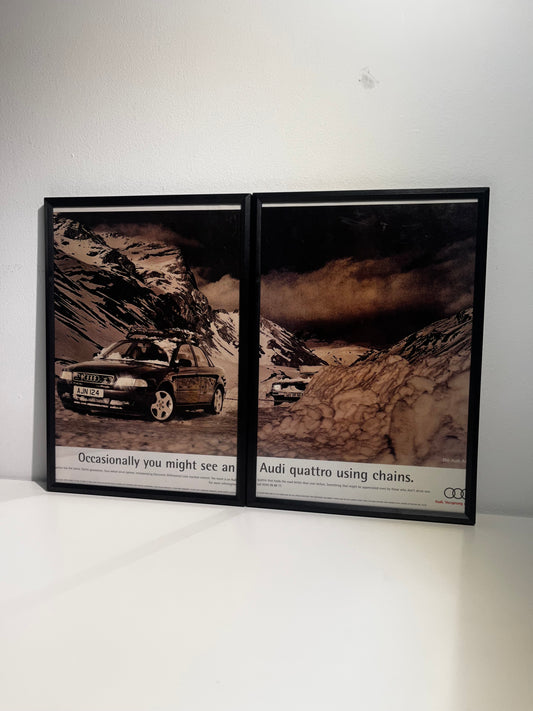 Original Audi Quattro Advert - 1990s