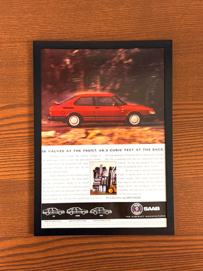 Original Saab 900 Advert - 1980s
