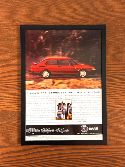 Original Saab 900 Advert - 1980s