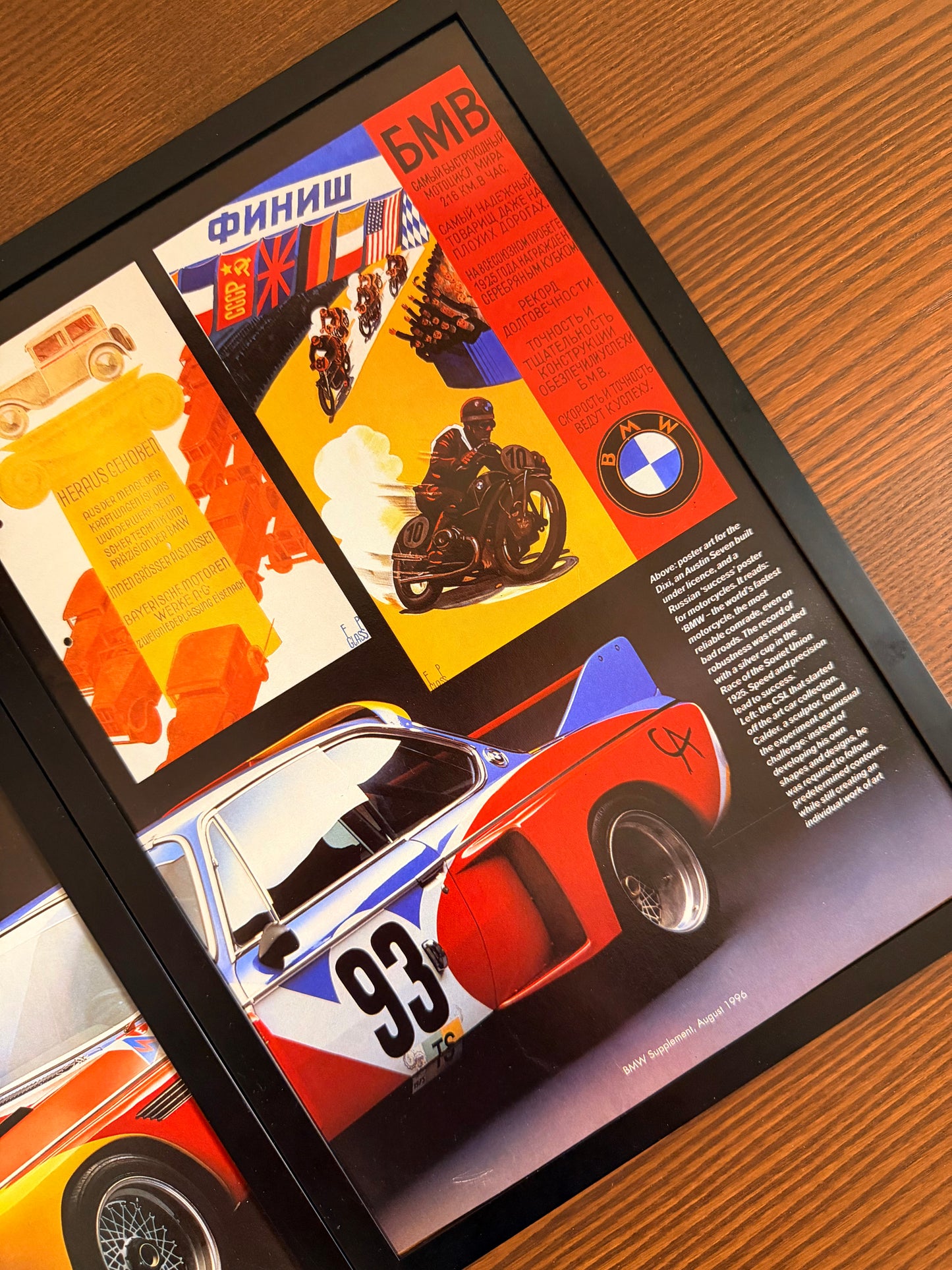 Original BMW 3.0L CSL Advert - 1996