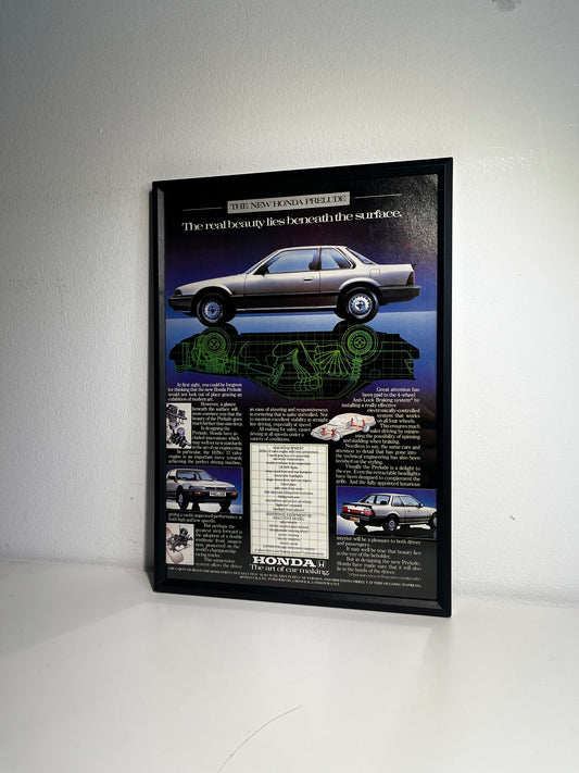 Original Honda Prelude Advert - 1980s