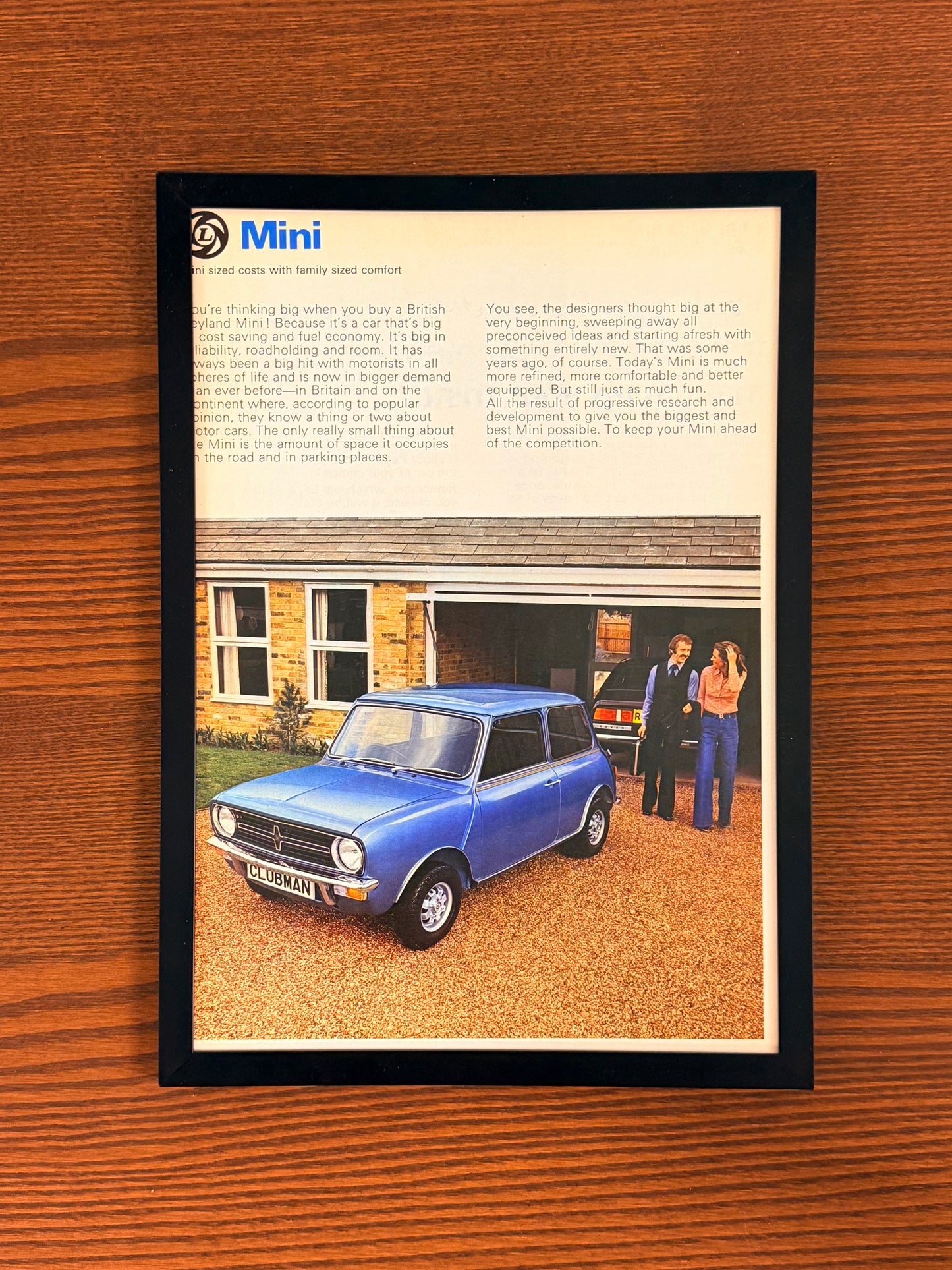 Original Austin Mini 1275 Advert - 1980s