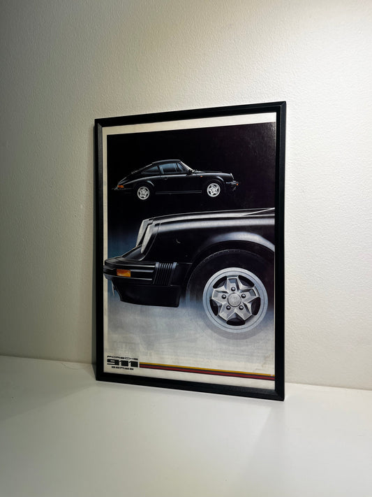 EXTREMELY RARE Original Vintage Porsche 911 Advert - 1979
