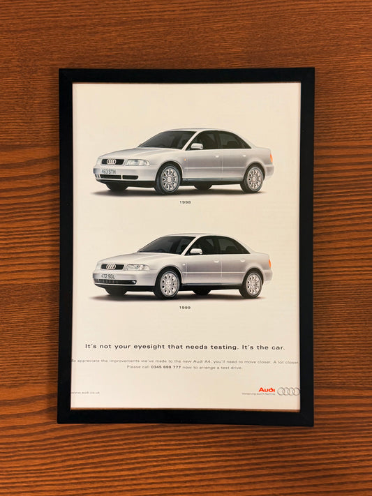 Original Audi A4 Advert - 1999