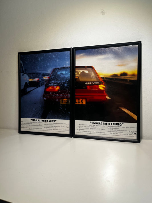 Original Volvo 480 Turbo Advert - 1980s