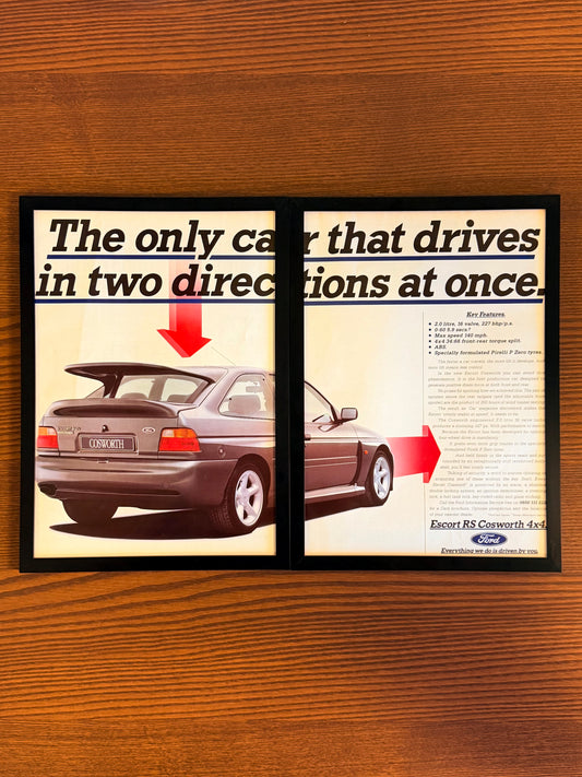 Original Ford Escort Cosworth RS Advert - 1990’s