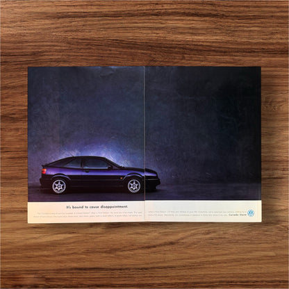 Original Volkswagen Corrado Advert  - 1990s