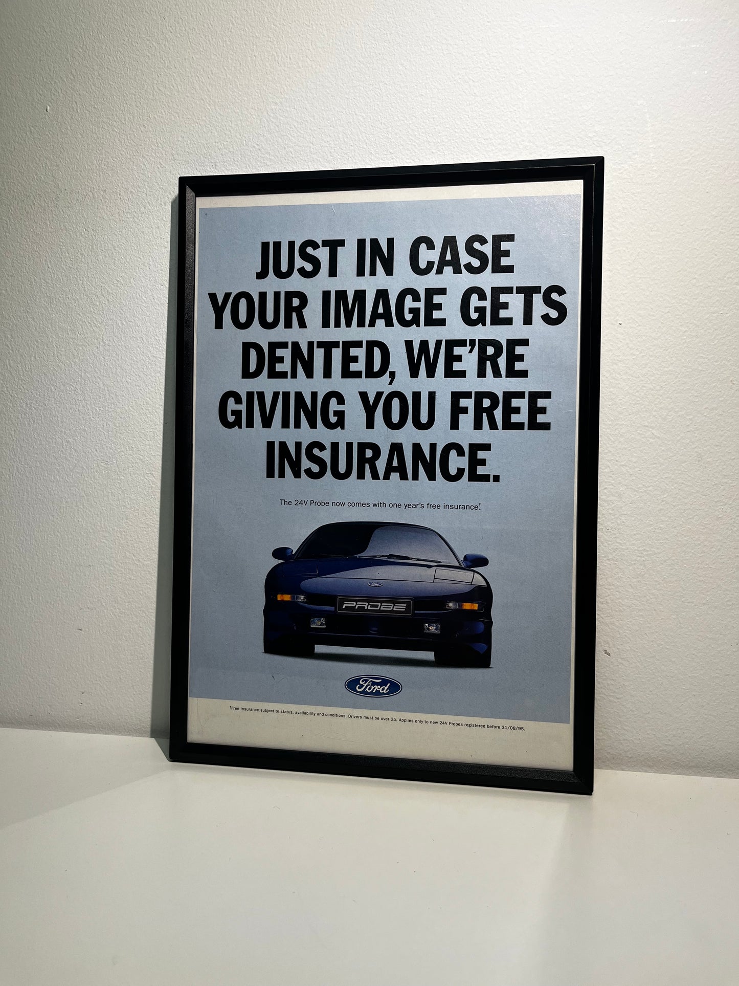 RARE Original Ford Probe Advert - 1990s