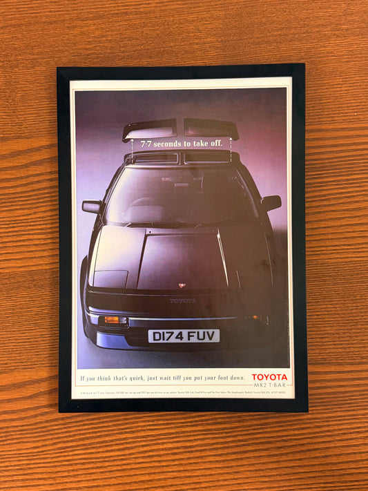 Original Toyota MR2 Advert - 1980s