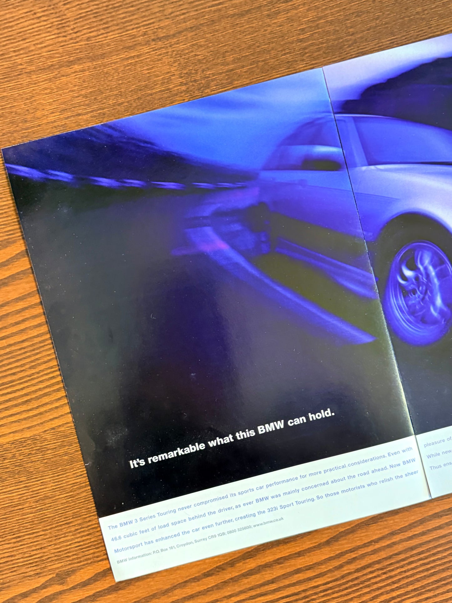 Original BMW E36 Touring 323i Advert - 1998