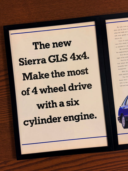 Original Ford Sierra Advert - 1990s