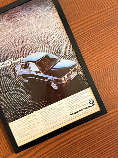 Original BMW 3 Series E30 Coupe Advert - 1990s