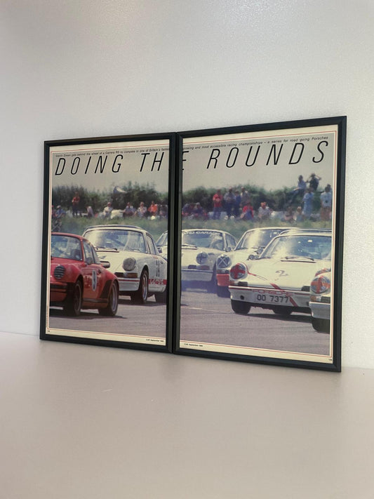 Original Vintage Porsche Carrera RS -'Doing The Rounds' - 1985