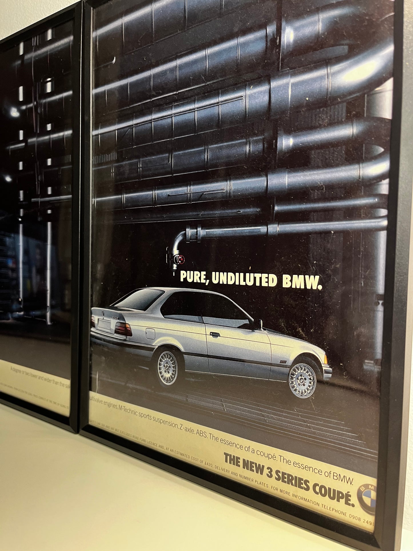 Original BMW E36 3 series Coupe Advert - 1990s