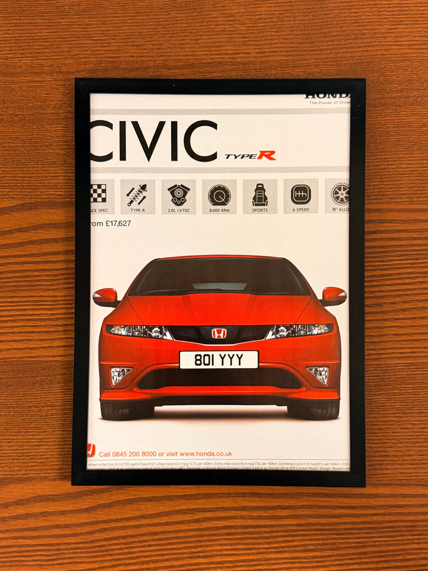 Original Honda Civic Type R Advert - 2000s