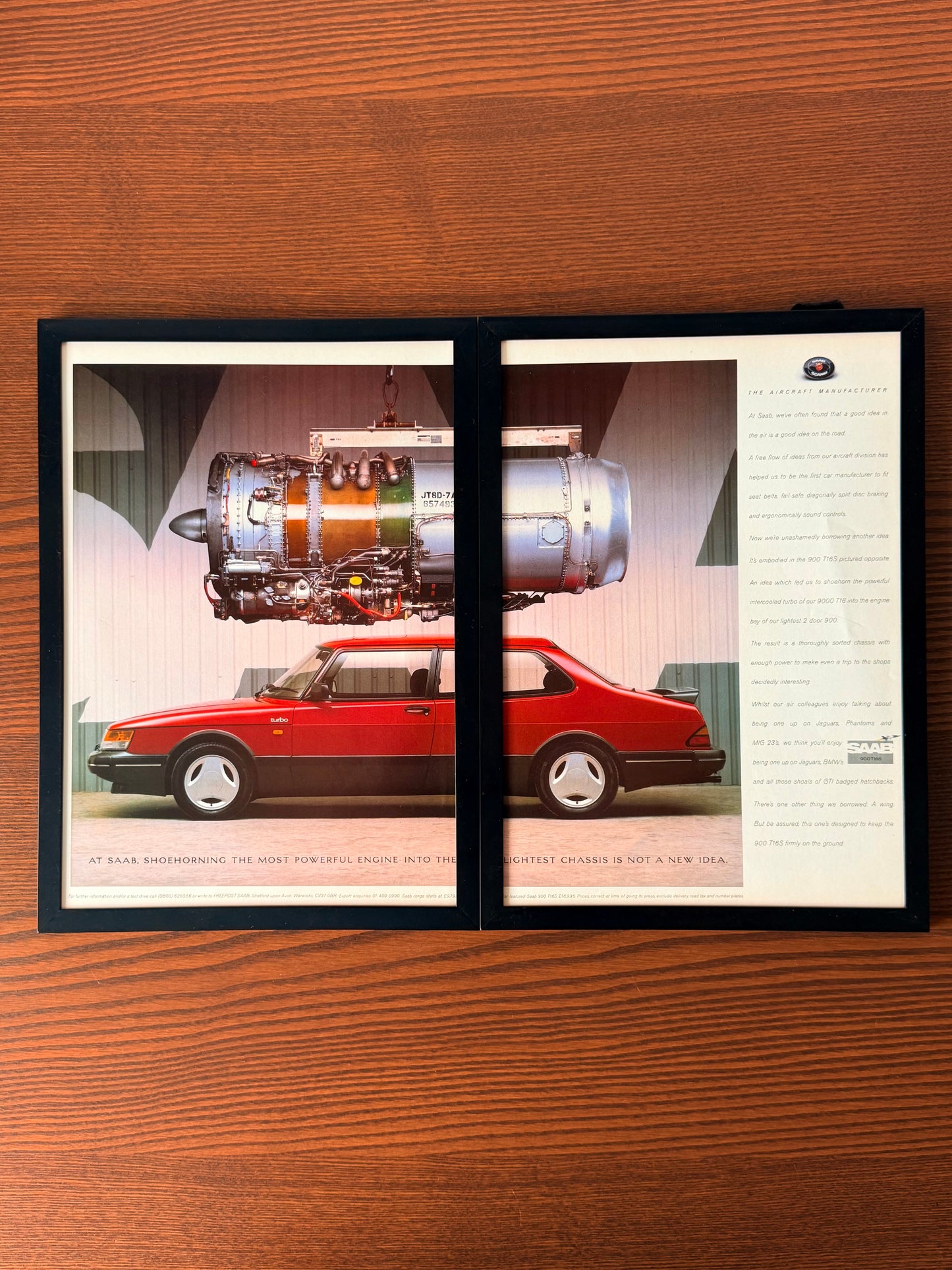 Original Saab 900 Advertisement - 1980s