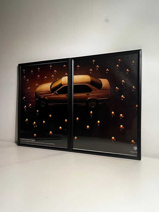 Original 90s BMW E36 Coupe 3 series Advert