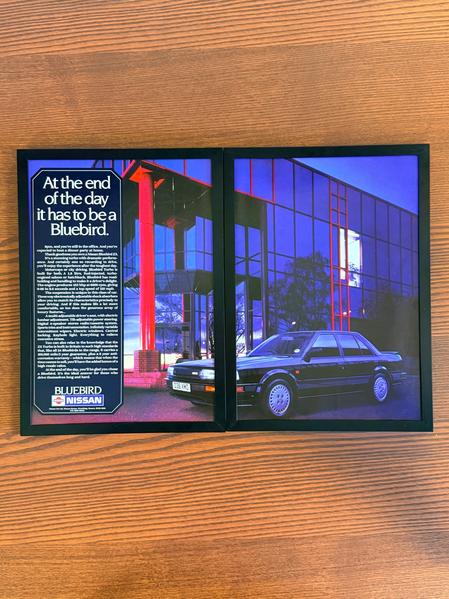 Original Nissan BlueBird Advert - 1980s