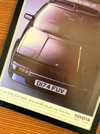 Original Toyota MR2 Advert - 1980s