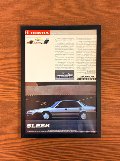 Original Honda Accord Advert - 1980s