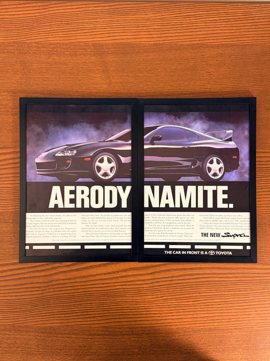 Original Toyota Supra Advert - 1990s