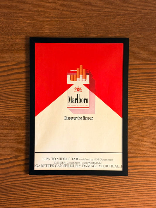 Original Marlboro Advert - 1986