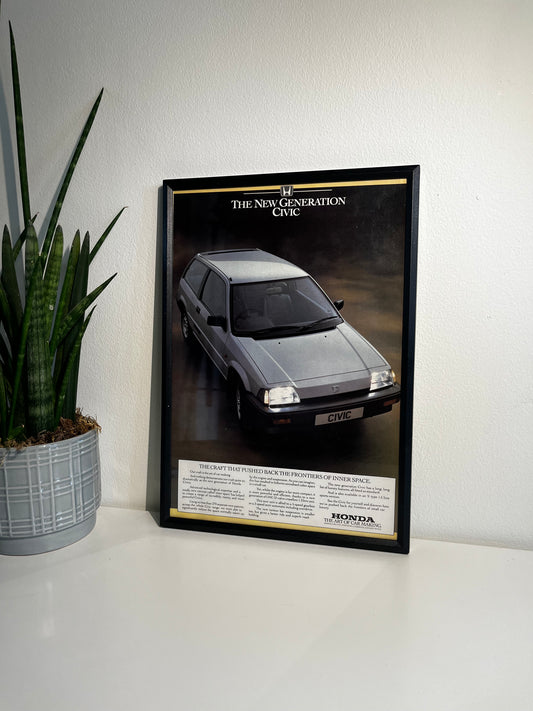 Original Honda Civic 3rd Generation Advert - 1984