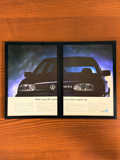 Original Volkswagen MK3 Golf GTI Advert - 1990s