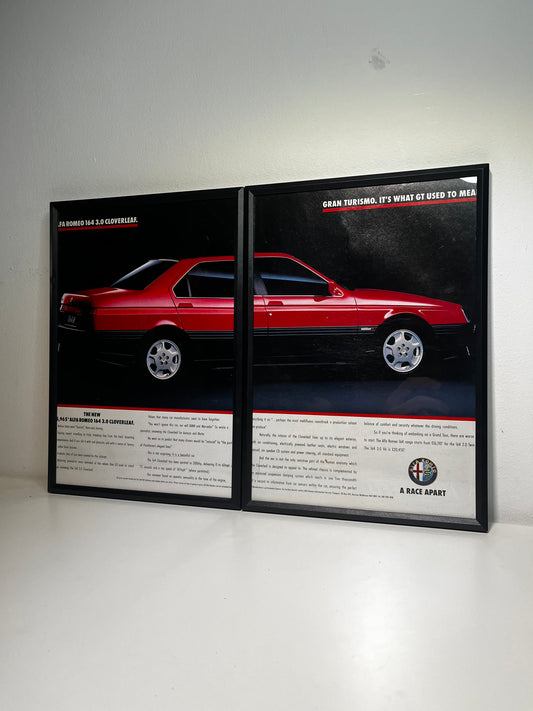 Original Alfa Romeo 164 Advert - 1990s