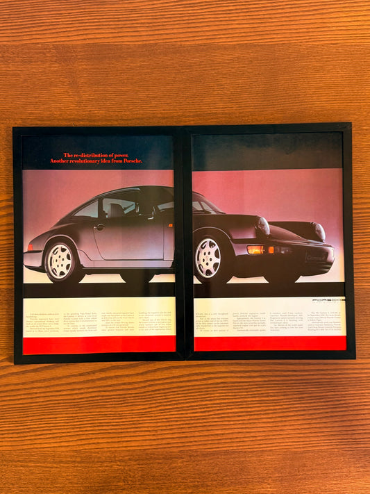 Original Porsche 911 Carrara Advert - 1990s