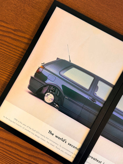 Original Volkswagen MK3 Golf GTI Advert - 1990s