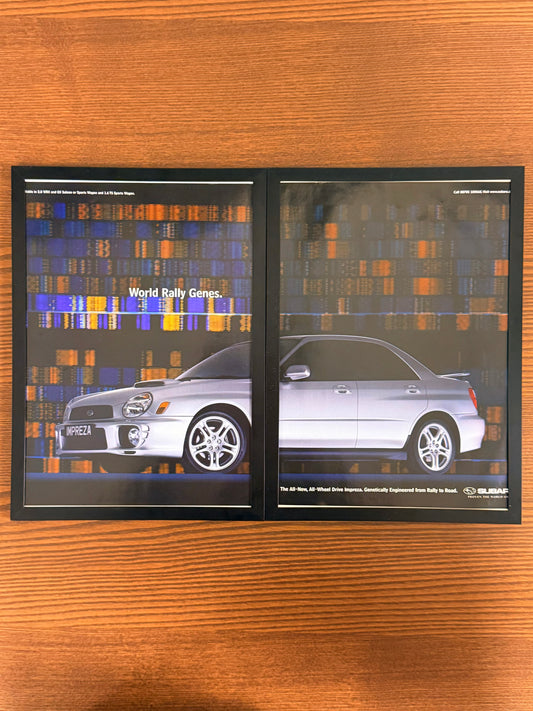 Original Subaru Imprezza Advert - 1990s