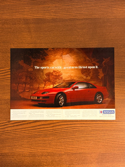 Original Nissan 300zx Advert - 1992