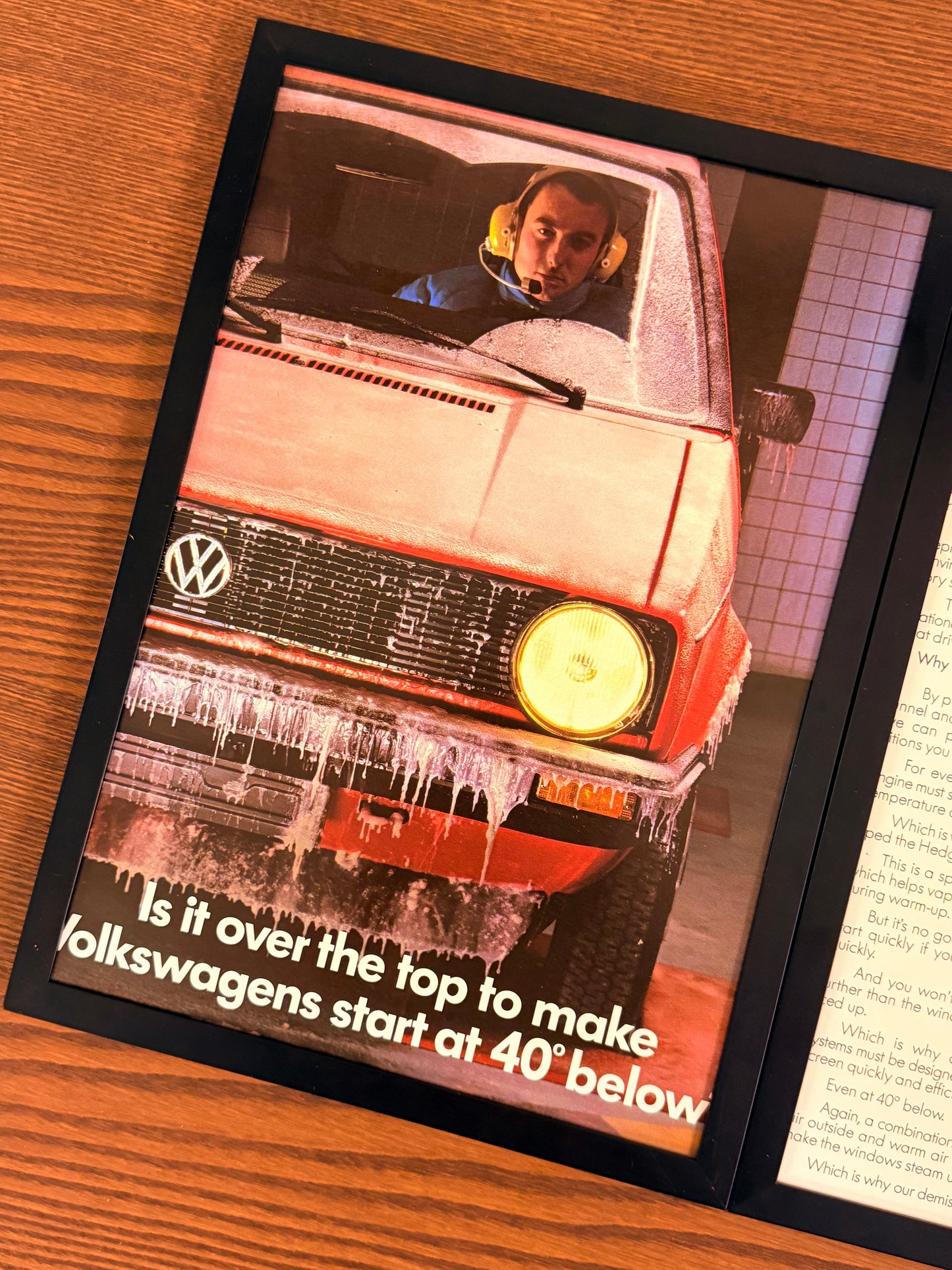 Original Volkswagen Mk1 Golf Advert - 1980s