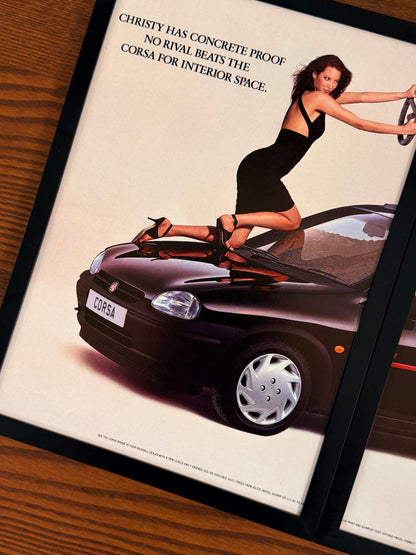 Original Vauxhall Corsa Advert - 1980s