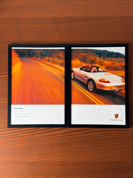 Original Porsche Boxster Advertisement - 2001