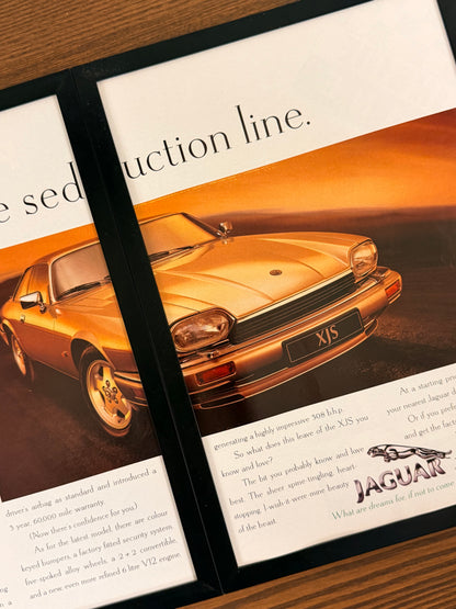 Original Jaguar XJS Advert - 1980s