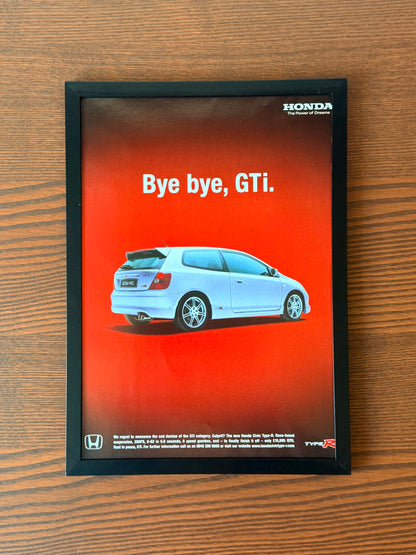 Original Honda Civic Type R EP3 Advertisement - 2001