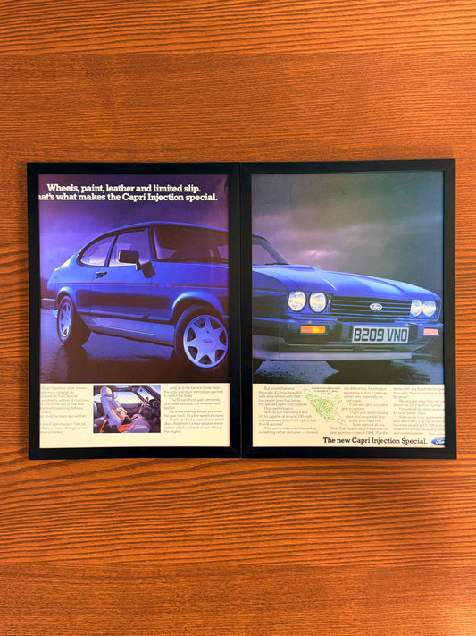 Original Ford Capri Advert - 1980s