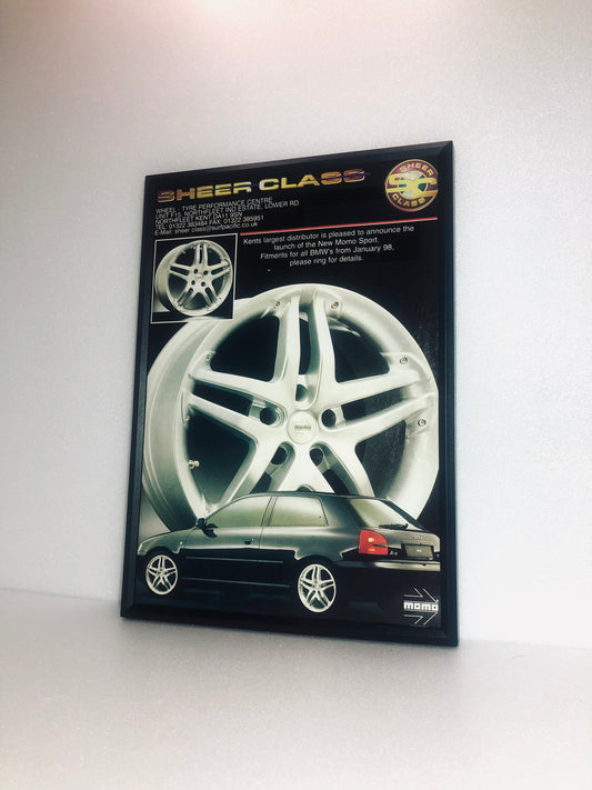 Original Momo Wheels Audi A3  Advert - 1998