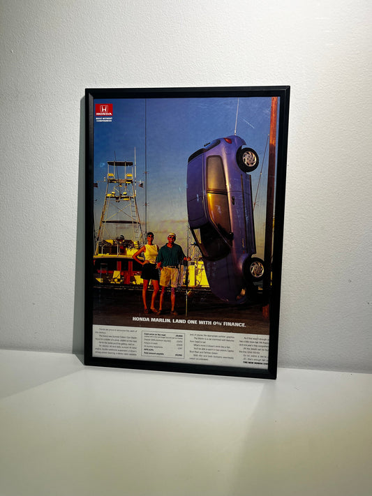 Original Honda Civic Marlin Advert - 1990s