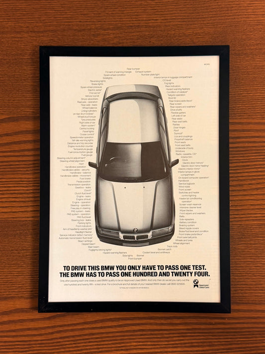 Original BMW E36 3 Series Advert - 1990s