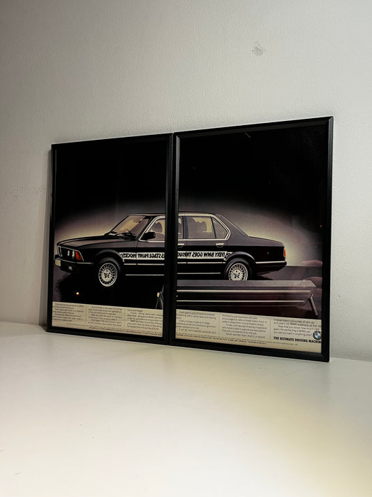 Original BMW E12 5 Series Advert  - 1984