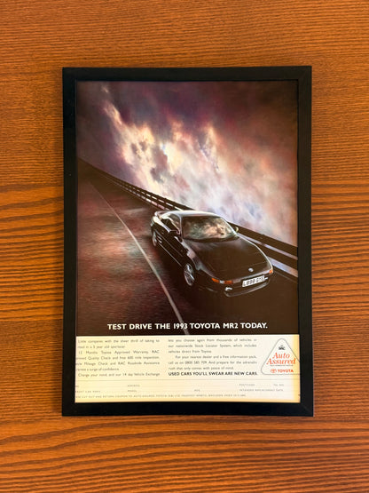 Original Toyota MR2 Advert - 1990s